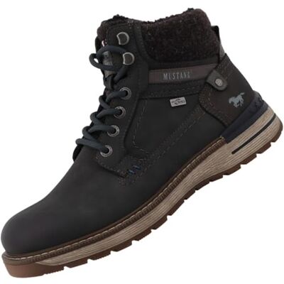 Mustang Homme Bottine, Coal, 46 EU - Publicité Mustang Homme Bottine, Coal, 46 EU - Publicité