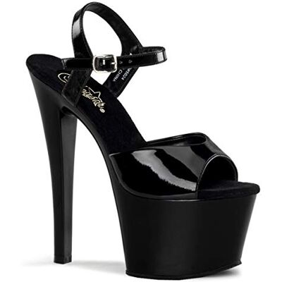 Pleaser SKY-309, Sandales Plateforme femme, Noir (Blk Pat/Blk), 37 EU (4) - Publicité Pleaser SKY-309, Sandales Plateforme femme, Noir (Blk Pat/Blk), 37 EU (4) - Publicité