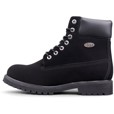 Lugz Homme Convoy Classic 6-inch Chukka Boot Rangers, Noir, 49 EU - Publicité Lugz Homme Convoy Classic 6-inch Chukka Boot Rangers, Noir, 49 EU - Publicité
