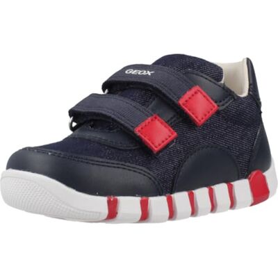 Geox B IUPIDOO Boy C Baskets pour bébé garçon Bleu Marine/Rouge Taille 20 EU - Publicité Geox B IUPIDOO Boy C Baskets pour bébé garçon Bleu Marine/Rouge Taille 20 EU - Publicité