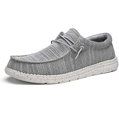 Bruno Marc Mocassin Homme Chaussures de Conduite Mocassins Hommes Slippers Confortable Décontracté Slip on Loafers,Size 40,Gris,BLS211 - Publicité Bruno Marc Mocassin Homme Chaussures de Conduite Mocassins Hommes Slippers Confortable Décontracté Slip on Loafers,Size 40,Gris,BLS211 - Publicité