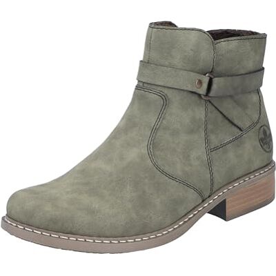 Rieker Bottines pour femme Z4167 Vert Taille 40 EU, vert, 40 EU - Publicité Rieker Bottines pour femme Z4167 Vert Taille 40 EU, vert, 40 EU - Publicité