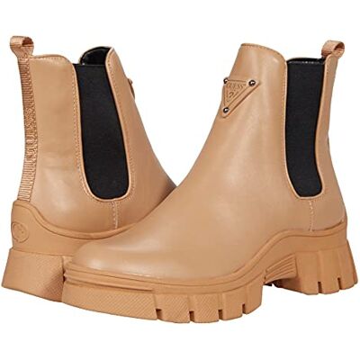 Guess Women's HESTIA Combat Boot, Nude, 10 - Publicité Guess Women's HESTIA Combat Boot, Nude, 10 - Publicité
