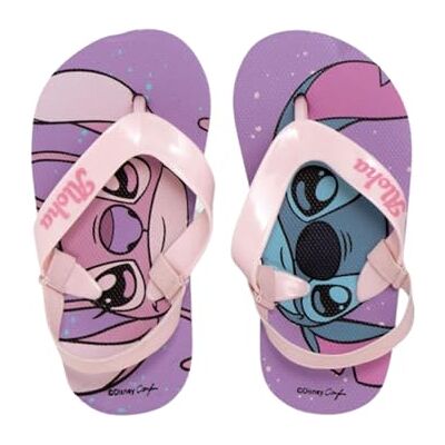 Disney Stitch et Angel Tongs Filles, Sandales D'été élastiques, Tailles EU 22 à 29 (Rose, Système Taille Chaussures EU, Enfant de 2 à 5 ans, Femme, Numérique (intervalle), Moyen, 28, 29) - Publicité Disney Stitch et Angel Tongs Filles, Sandales D'été élastiques, Tailles EU 22 à 29 (Rose, Système Taille Chaussures EU, Enfant de 2 à 5 ans, Femme, Numérique (intervalle), Moyen, 28, 29) - Publicité