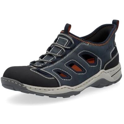 Rieker Baskets basses pour homme 08078, Bleu 14., 44 EU - Publicité Rieker Baskets basses pour homme 08078, Bleu 14., 44 EU - Publicité