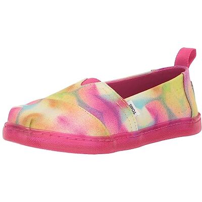 TOMS Classic Alpargata Semelle de Mocassin, Imprimé Solaire botanique Mangue, 34 EU - Publicité TOMS Classic Alpargata Semelle de Mocassin, Imprimé Solaire botanique Mangue, 34 EU - Publicité