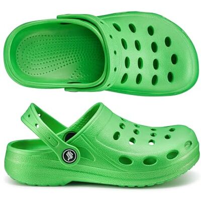 ESTRO Sabot Plastique Enfant Garcon Sabot Enfant Fille Mules et Sabots Fille A03 (Vert, 20 EU) - Publicité ESTRO Sabot Plastique Enfant Garcon Sabot Enfant Fille Mules et Sabots Fille A03 (Vert, 20 EU) - Publicité