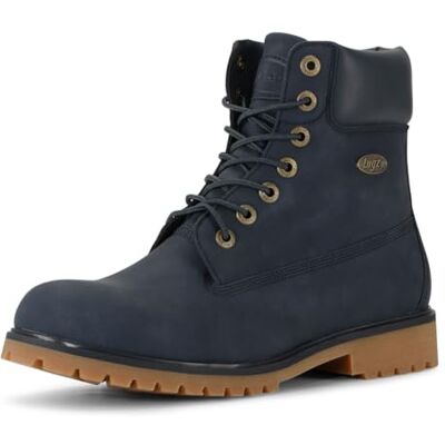 Lugz Homme Convoy Botte Tendance, Gomme-Bleu Marine, 42 EU - Publicité Lugz Homme Convoy Botte Tendance, Gomme-Bleu Marine, 42 EU - Publicité