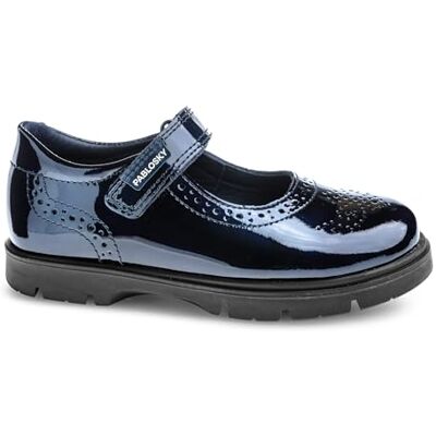Pablosky SAPIENS Chaussures Plates Mary Jane, Bleu, 38 EU Ancho - Publicité Pablosky SAPIENS Chaussures Plates Mary Jane, Bleu, 38 EU Ancho - Publicité