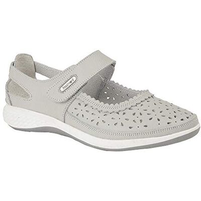 Boulevard Chaussures Ouvertes Femme (38 FR) (Gris Clair) - Publicité Boulevard Chaussures Ouvertes Femme (38 FR) (Gris Clair) - Publicité