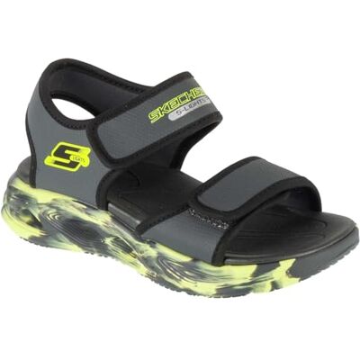 Skechers Sandales unisexes Sola Glow pour enfant, gris, 11.5 UK Child - Publicité Skechers Sandales unisexes Sola Glow pour enfant, gris, 11.5 UK Child - Publicité
