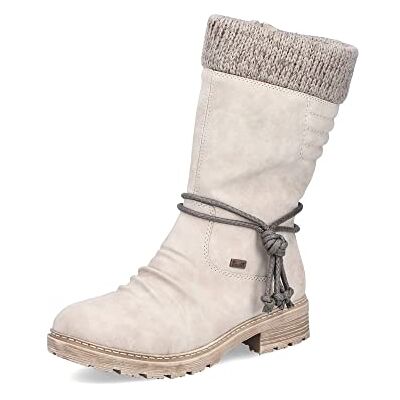 Rieker Femme Bottes Z4755, Dame Bottes d'hiver,Hydrofuge,riekerTEX,Chaud,imperméable,tex,Bottes d'hiver,Bottes à Lacets,Beige (Beige / 60),37 EU / 4 UK - Publicité Rieker Femme Bottes Z4755, Dame Bottes d'hiver,Hydrofuge,riekerTEX,Chaud,imperméable,tex,Bottes d'hiver,Bottes à Lacets,Beige (Beige / 60),37 EU / 4 UK - Publicité