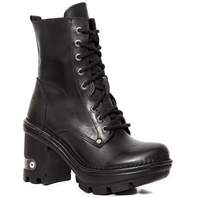 New Rock Neotyre Negro Femme Bottes noir EU4 Cuir - Publicité New Rock Neotyre Negro Femme Bottes noir EU4 Cuir - Publicité
