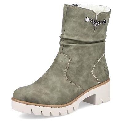 Rieker Bottes tendance X5770 pour femme, vert, 36 EU - Publicité Rieker Bottes tendance X5770 pour femme, vert, 36 EU - Publicité
