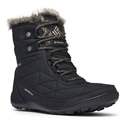 Columbia MINX SHORTY III bottes de neige imperméables Femme, Noir (Black x Pebble), 40.5 EU - Publicité Columbia MINX SHORTY III bottes de neige imperméables Femme, Noir (Black x Pebble), 40.5 EU - Publicité