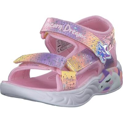 Skechers Baskets pour fille, Textile rose clair Multi Trim, 35 EU - Publicité Skechers Baskets pour fille, Textile rose clair Multi Trim, 35 EU - Publicité