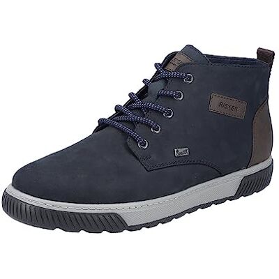 Rieker Homme Chaussures à Lacets 18931, Monsieur Chaussures de Sport lacées,Hydrofuge,riekerTEX,Chaussure Basse,à Lacets,Bleu (Blau / 14),44 EU / 9.5 UK - Publicité Rieker Homme Chaussures à Lacets 18931, Monsieur Chaussures de Sport lacées,Hydrofuge,riekerTEX,Chaussure Basse,à Lacets,Bleu (Blau / 14),44 EU / 9.5 UK - Publicité