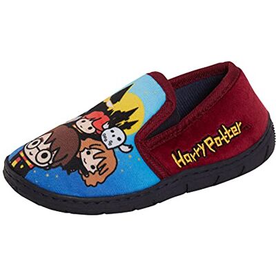 Harry Potter Chaussons Chibi Garçons Filles Mules Hogwarts Chaussures d'intérieur pour Enfants Bourgogne 11 UK Enfant - Publicité Harry Potter Chaussons Chibi Garçons Filles Mules Hogwarts Chaussures d'intérieur pour Enfants Bourgogne 11 UK Enfant - Publicité
