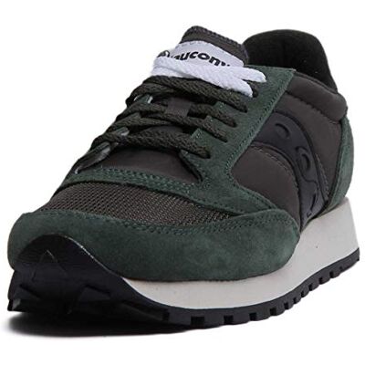 Saucony Jazz Original Vintage Homme, Dark Green/Black, 36 - Publicité Saucony Jazz Original Vintage Homme, Dark Green/Black, 36 - Publicité