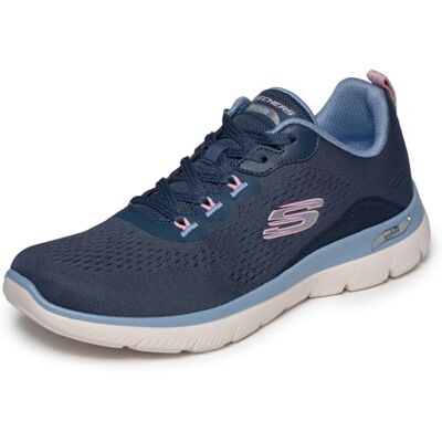 Skechers Femme Arch Fit Summits Daily Flow Espadrilles, Navy, 36 EU - Publicité Skechers Femme Arch Fit Summits Daily Flow Espadrilles, Navy, 36 EU - Publicité