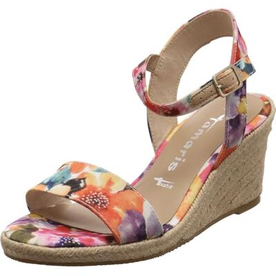 Tamaris Sandales pour femme, sandales pour femme, lit de pied touchit, Orange, 37 EU - Publicité Tamaris Sandales pour femme, sandales pour femme, lit de pied touchit, Orange, 37 EU - Publicité