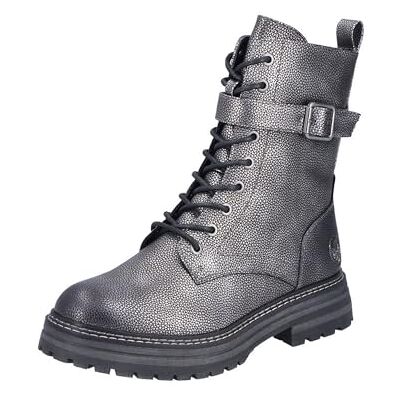 Rieker Bottes de motard pour femme 93024, Argent platine 90, 41 EU - Publicité Rieker Bottes de motard pour femme 93024, Argent platine 90, 41 EU - Publicité