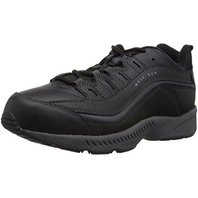 Easy Spirit Femme Romy Chaussures de Sport, en Cuir Gris Foncé, 43 EU X-Large - Publicité Easy Spirit Femme Romy Chaussures de Sport, en Cuir Gris Foncé, 43 EU X-Large - Publicité