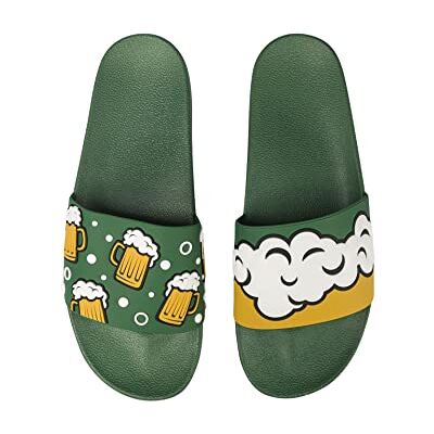 Dedoles Chaussure Homme Femme & Enfants Sandales Antidérapant designs amusants Livre Pizza Café Renard Lama Cadeau, Couleur: Bière et bulles, 46 EU - Publicité Dedoles Chaussure Homme Femme & Enfants Sandales Antidérapant designs amusants Livre Pizza Café Renard Lama Cadeau, Couleur: Bière et bulles, 46 EU - Publicité
