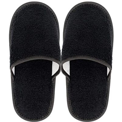 Linnea Chaussons de Bain Pure Noir Taille Small S du 36 au 38 - Publicité Linnea Chaussons de Bain Pure Noir Taille Small S du 36 au 38 - Publicité
