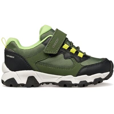Geox J MAGNETAR Boy B ABX Baskets Style Militaire/Vert Taille 28 EU - Publicité Geox J MAGNETAR Boy B ABX Baskets Style Militaire/Vert Taille 28 EU - Publicité