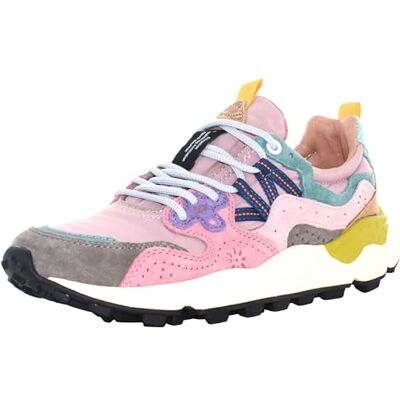 SNEAKERS Donna FLOWER MOUNTAIN YAMANO 3 2017817 01 2B22 GREY CIPRIA LIGHT PINK - Publicité SNEAKERS Donna FLOWER MOUNTAIN YAMANO 3 2017817 01 2B22 GREY CIPRIA LIGHT PINK - Publicité