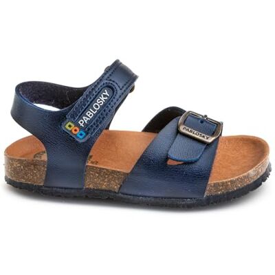 Pablosky Bio Sandale, Bleu, 35 EU Large - Publicité Pablosky Bio Sandale, Bleu, 35 EU Large - Publicité