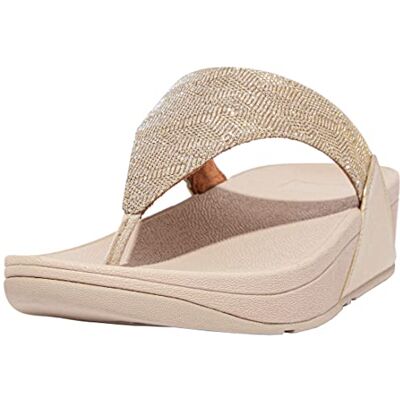 Fitflop Lulu Glitz Toe-Post Des Sandales EU 39 - Publicité Fitflop Lulu Glitz Toe-Post Des Sandales EU 39 - Publicité