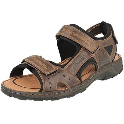 Rieker 26061/25, Sandales Homme Marron, 42 EU (8 UK) (9 US) - Publicité Rieker 26061/25, Sandales Homme Marron, 42 EU (8 UK) (9 US) - Publicité