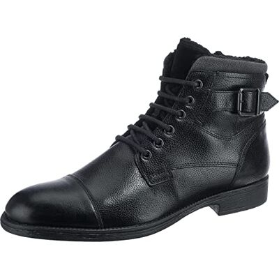 Geox Homme U Jaylon A Bottines, Black, 45 EU - Publicité Geox Homme U Jaylon A Bottines, Black, 45 EU - Publicité