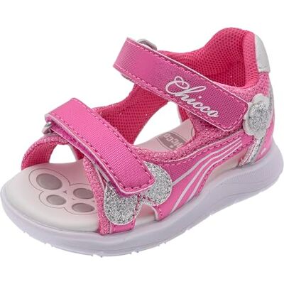 Chicco, Sandales Fille Fermées à l'Arrière, avec Fermeture à Double Scratch, Chaussures Fille, Designed in Italy - Publicité Chicco, Sandales Fille Fermées à l'Arrière, avec Fermeture à Double Scratch, Chaussures Fille, Designed in Italy - Publicité