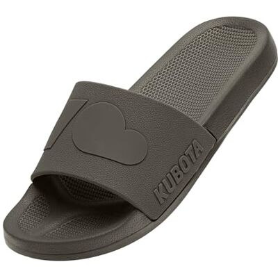 Kubota Claquette Femme Sandales à enfiler Chaussures Pour Piscine et Plage Sandales été Marron 41 - Publicité Kubota Claquette Femme Sandales à enfiler Chaussures Pour Piscine et Plage Sandales été Marron 41 - Publicité