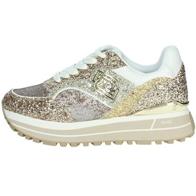 Liu Jo Sneaker donna Liu-Jo Maxi Wonder 73 gold DS25LJ16 TX007 38 - Publicité Liu Jo Sneaker donna Liu-Jo Maxi Wonder 73 gold DS25LJ16 TX007 38 - Publicité