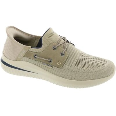 Skechers Men's Slip-ins: Delson 3.0-Roth Loafer, Taupe, 43 EU - Publicité Skechers Men's Slip-ins: Delson 3.0-Roth Loafer, Taupe, 43 EU - Publicité