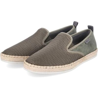 Rieker Mocassins B2661 pour Homme, Vert, 42 EU - Publicité Rieker Mocassins B2661 pour Homme, Vert, 42 EU - Publicité