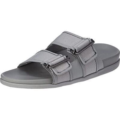 Tommy Hilfiger Homme Sandales Mix Buckles Été, Gris (Antique Silver), 40 EU - Publicité Tommy Hilfiger Homme Sandales Mix Buckles Été, Gris (Antique Silver), 40 EU - Publicité