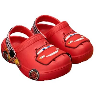 Disney Pixar Cars Sandales Garçons, Sabots D'été Cadeau Enfants, Tailles EU 24 à 31 (Rouge, Système Taille Chaussures EU, Enfant de 2 à 5 ans, Homme, Numérique (intervalle), Moyen, 30, 31) - Publicité Disney Pixar Cars Sandales Garçons, Sabots D'été Cadeau Enfants, Tailles EU 24 à 31 (Rouge, Système Taille Chaussures EU, Enfant de 2 à 5 ans, Homme, Numérique (intervalle), Moyen, 30, 31) - Publicité