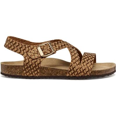 Geox D BRIONIA B Sandales plates pour femme, bronze, 40 EU - Publicité Geox D BRIONIA B Sandales plates pour femme, bronze, 40 EU - Publicité