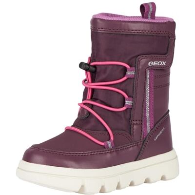 Geox Fille J Willaboom Girl Bateau cheville, Prune Fuchsia, 26 EU - Publicité Geox Fille J Willaboom Girl Bateau cheville, Prune Fuchsia, 26 EU - Publicité