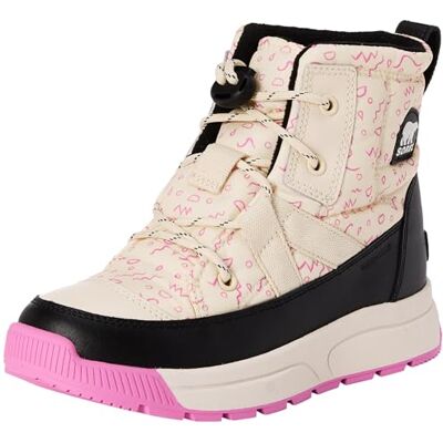 Sorel Bottes Youth Whitney III Mid WP, conception imperméable, isolation douillette, semelle intérieure amovible, caoutchouc robuste Unisexe pour enfants, - Publicité Sorel Bottes Youth Whitney III Mid WP, conception imperméable, isolation douillette, semelle intérieure amovible, caoutchouc robuste Unisexe pour enfants, - Publicité