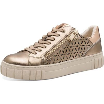 MARCO TOZZI Femme Sneaker Basket, Peigne doré foncé, 39 EU - Publicité MARCO TOZZI Femme Sneaker Basket, Peigne doré foncé, 39 EU - Publicité
