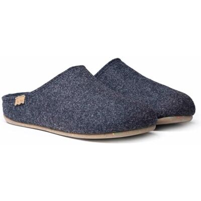TONI PONS Chaussons de maison pour hommes en feutre recyclé NEO-FR Marine, 45 EU. Publicité TONI PONS Chaussons de maison pour hommes en feutre recyclé NEO-FR Marine, 45 EU. Publicité