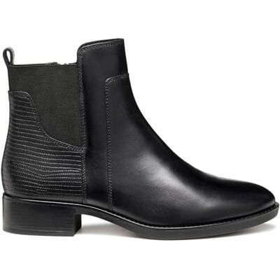 Geox Femme D Felicity Bottines à la Cheville, Noir, 35 EU - Publicité Geox Femme D Felicity Bottines à la Cheville, Noir, 35 EU - Publicité