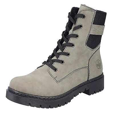 Rieker Bottes à lacets Y2431 pour femme, vert, 36 EU - Publicité Rieker Bottes à lacets Y2431 pour femme, vert, 36 EU - Publicité