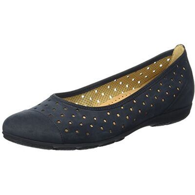 Gabor Shoes Fashion, Ballerines Femme, Bleu (Nightblue 16), 42 EU - Publicité Gabor Shoes Fashion, Ballerines Femme, Bleu (Nightblue 16), 42 EU - Publicité
